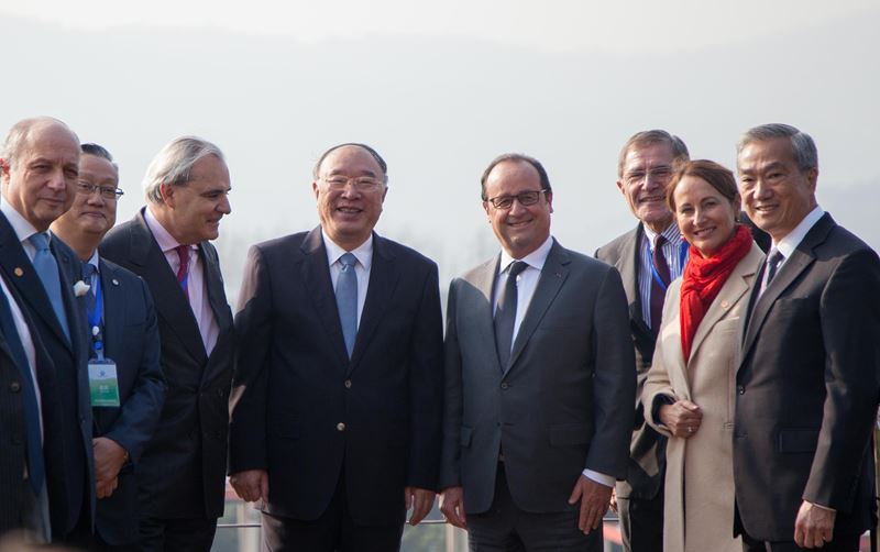 RMB30 billion Derun Environment unveiled by French President Fran&ccedil;ois Hollande